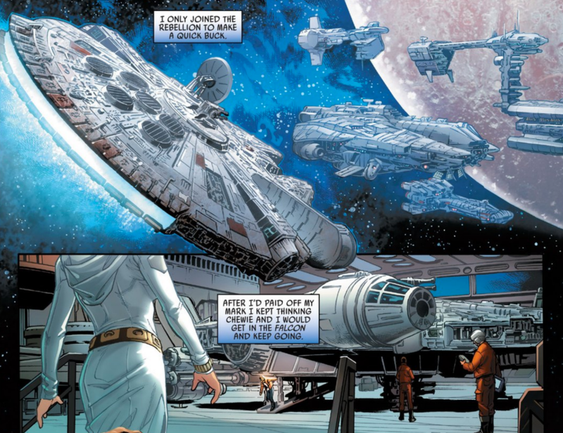 Illustration for article titled Marvel’s New Han Solo Comic Shows Star Wars’ Smuggler at His Cocky Best